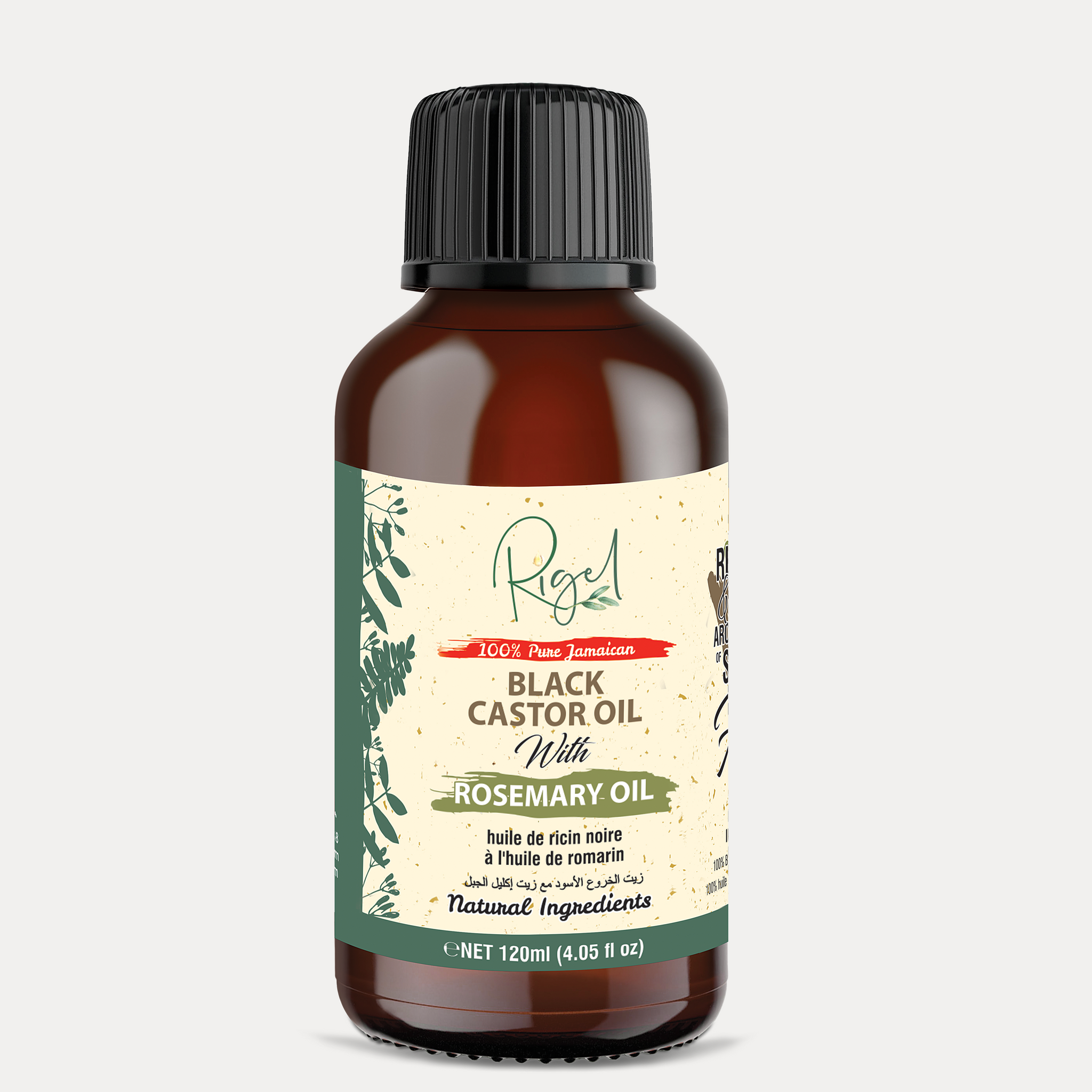 BLACK CASTOR OIL WITH ROSEMARRY OIL 120ML