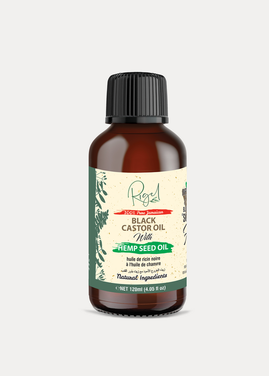 BLACK CASTOR OIL WITH HAMPSEED OIL 120ML