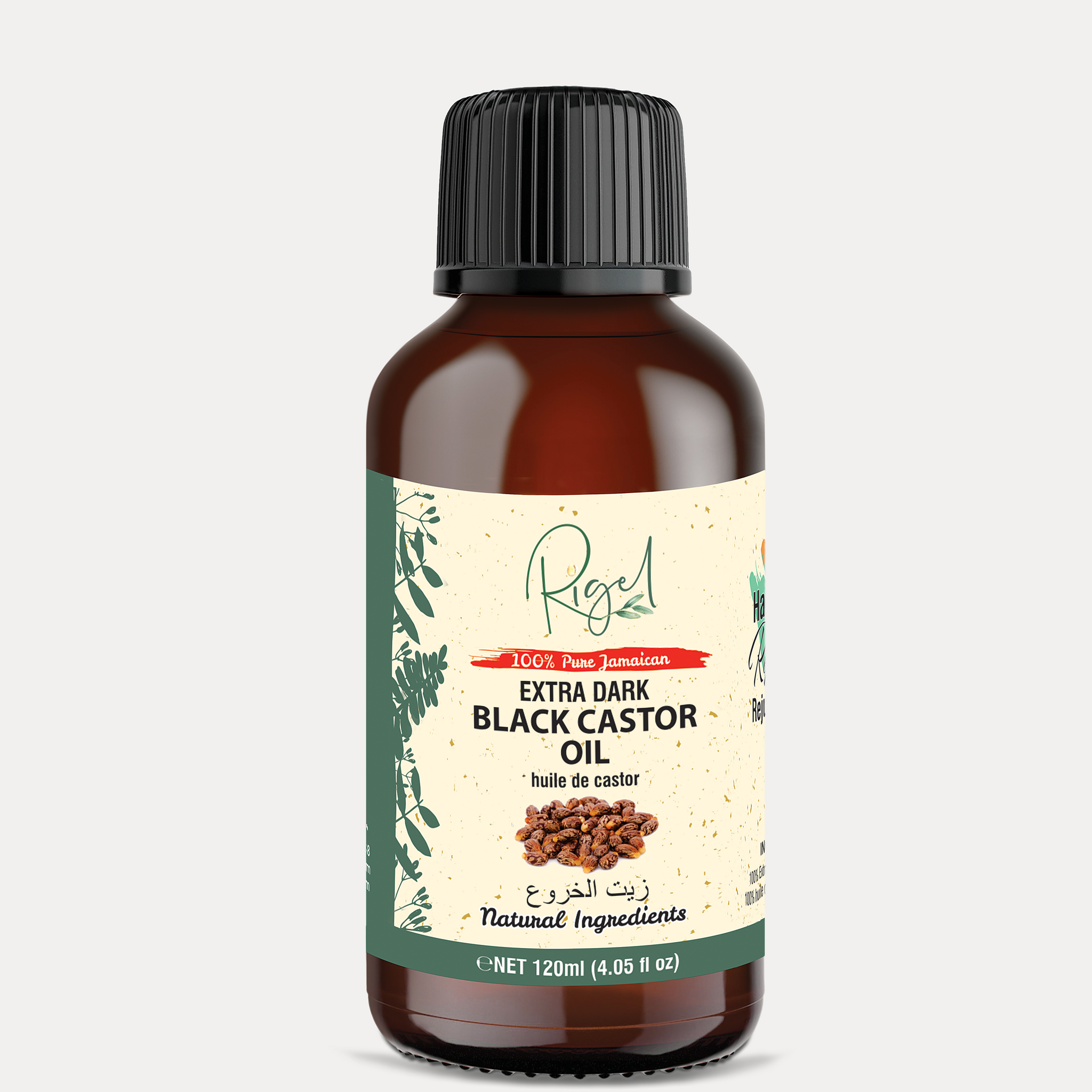 EXTRA DARK BLACK CASTOR OIL 132ML