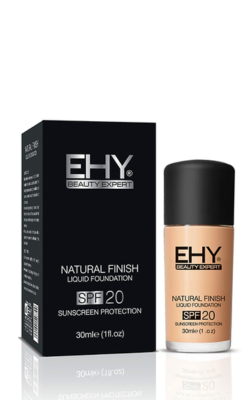 NATURAL FINISH LIQUID FOUNDATION 30ml